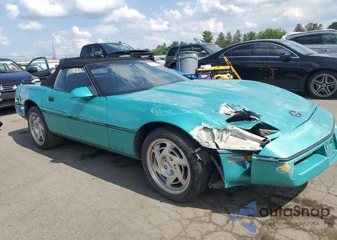 1990 Chevrolet Corvette из США, поврежденный, VIN 1G1YY3389L5118238